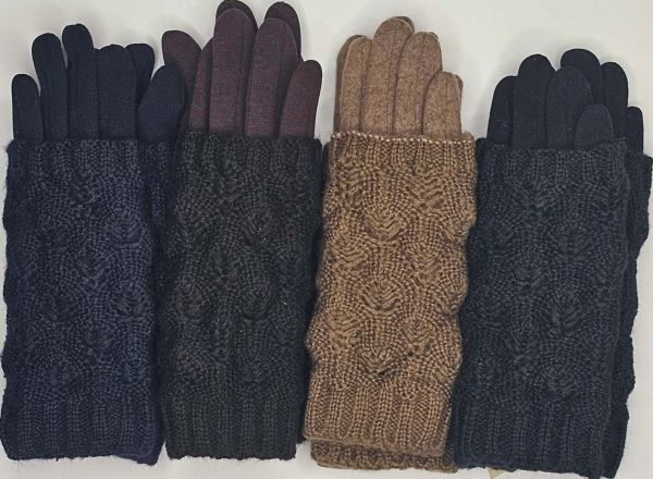 222 жіночі з бавовняної тканини рукавички мітінки