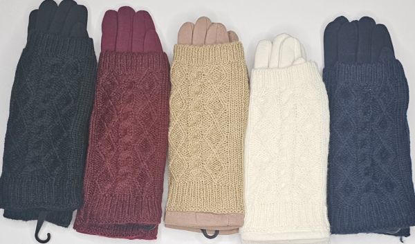 2002 жіночі з бавовняної тканини рукавички мітінки